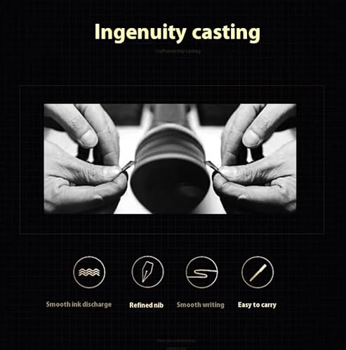 WJREGG Caneta para homens e entusiastas de arte adultos. Conjunto de caligrafia de caneta dura para