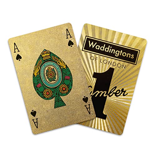 Winning Moves - Jeu de 54 Cartes - Or - Jeu de société - Jeux de cartes - A partir de 4 ans - Version française