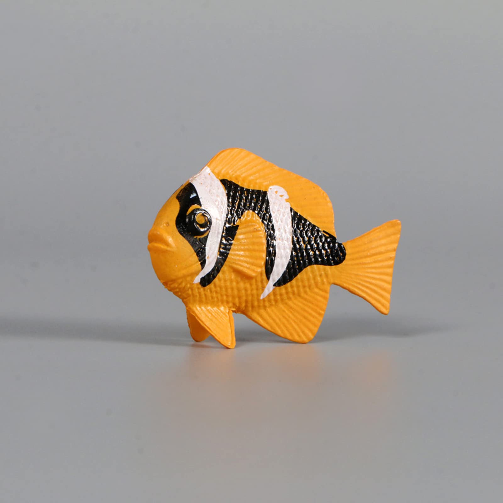 Lot De 12 Figurines Poissons Tropicaux - Animaux Marins Miniatures - Jouet éducatif Pour Bain Ou Décoration - Plastique Non Toxique