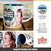Imagen de Nostalgic-Art Taza de café Retro Coffee O' Clock