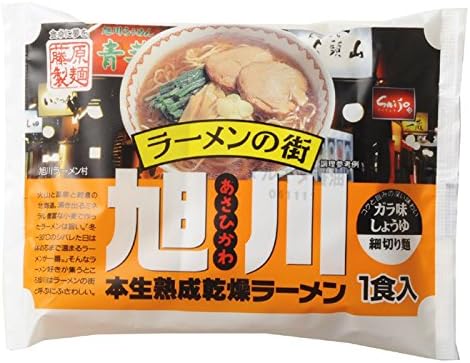 Fujiwara noodle ramen town Asahikawa gala flavored soy sauce 112gX10 bags of