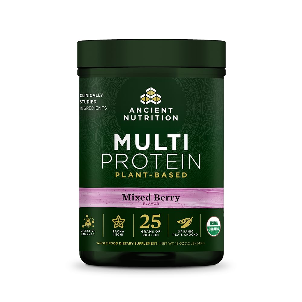 Amazon.com: Ancient Nutrition Organic Multi Protein Plant Based