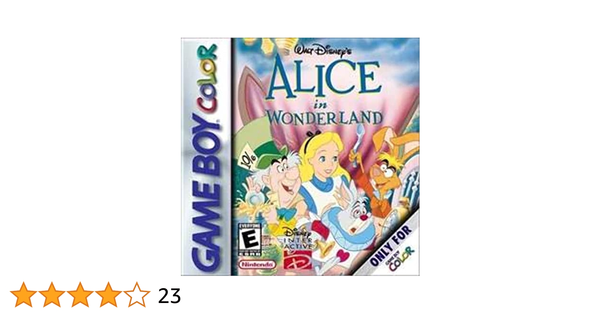 Amazon | Alice in Wonderland / Game | ゲームボーイカラー