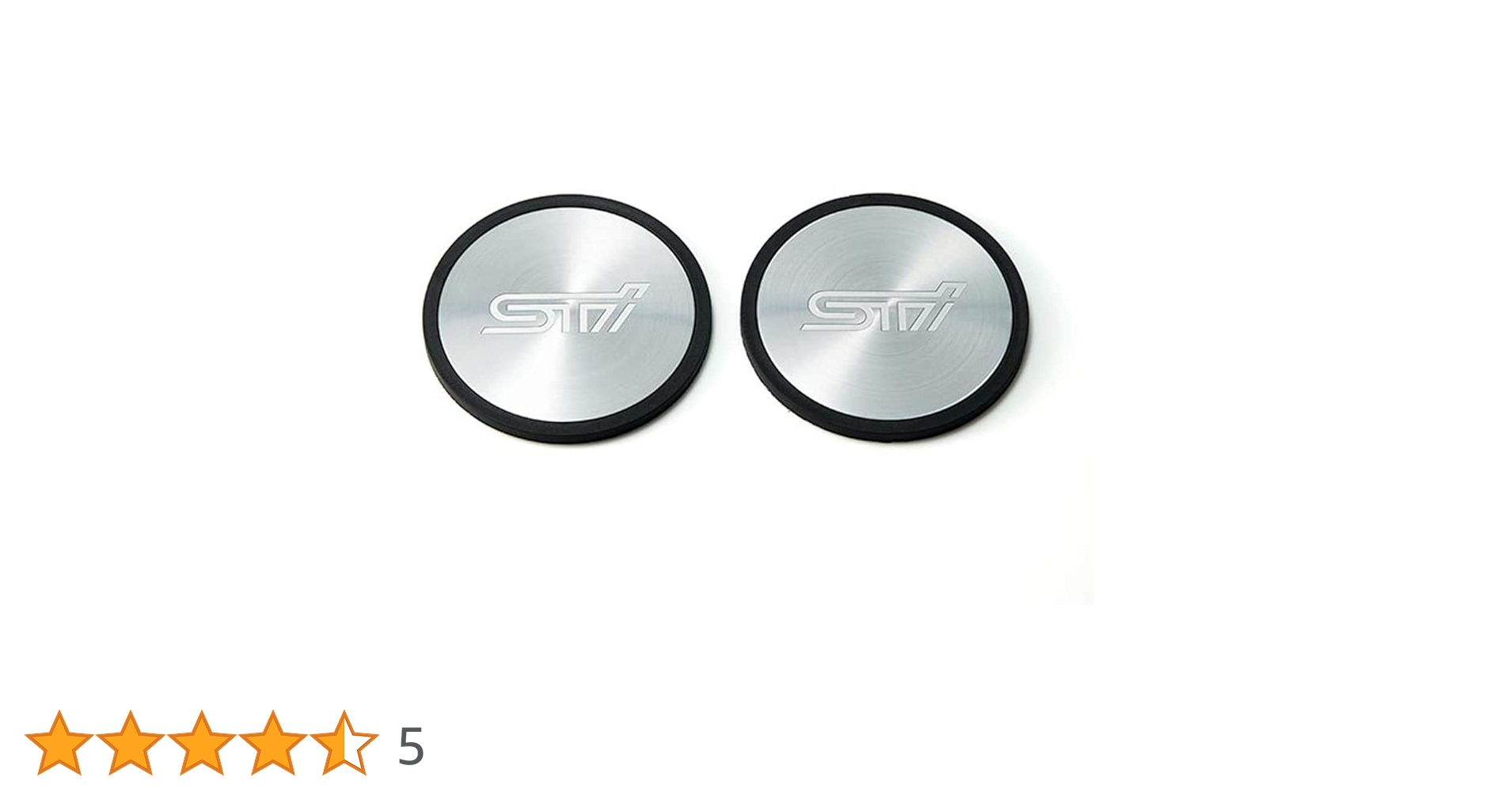 STI公式　カップホルダープレート　コースター　スバル STI公式 カップホルダープレート コースター スバル Amazon | STI