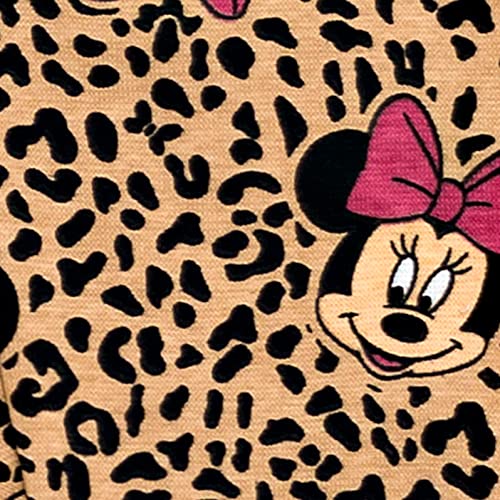 Image of Disney Minnie Mouse Fleece Pullover Crossover Hoodie and Leggings Outfit Set Infant to Big Kid Sizes (12 Months - 14-16)