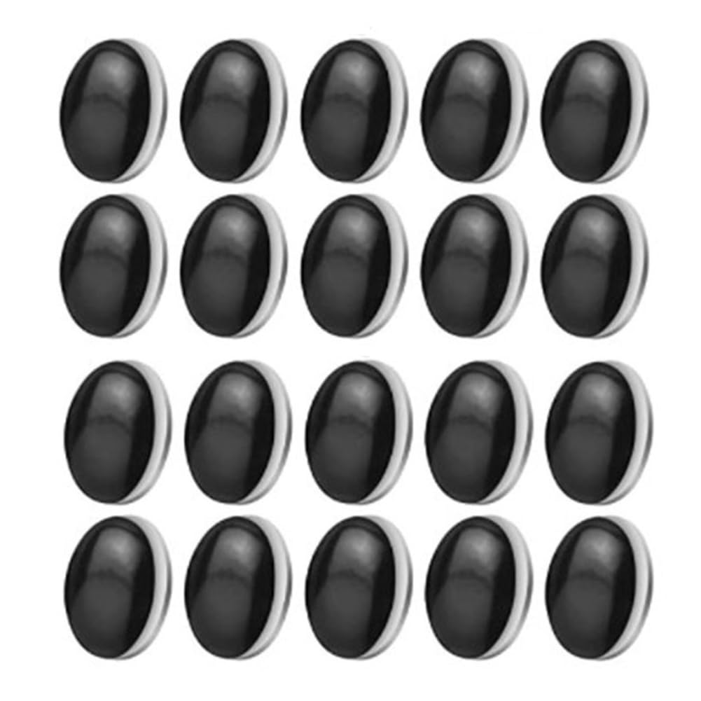 CTRLZS 20Pcs Magnetic Curtain Weights Drapery Weights Magnet Shower Curtain Weights Bottom for Tablecloth Curtain Liner C