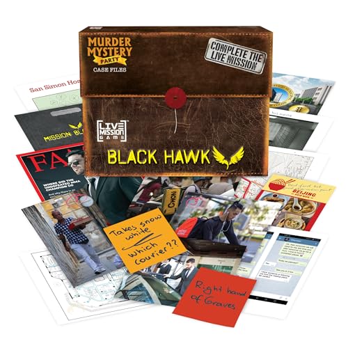 Murder Mystery Party Case Files: Mission Black Hawk miniatura 1