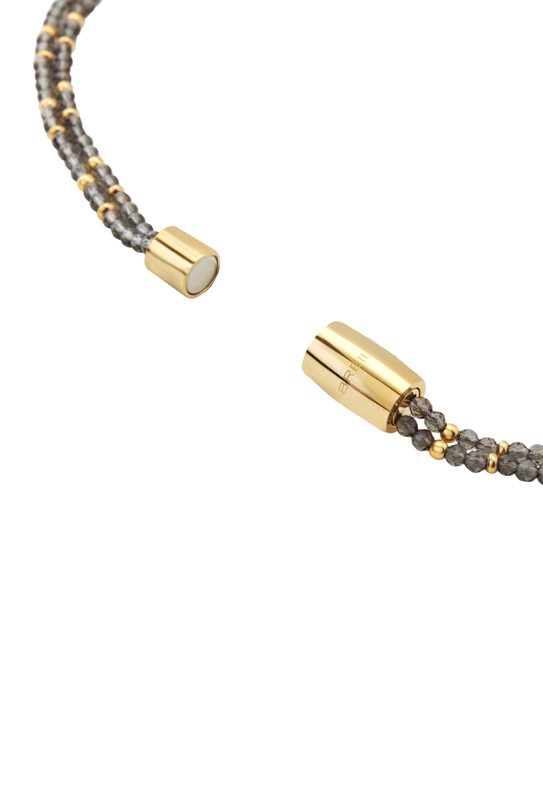 Breil, Collezione Magnetica System, Collana Donna a Due Catene con Pietre Naturali, Chiusura con Magnete, Compatibile con Tutti gli Elementi Magnetica System, Idea Regalo Donna