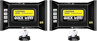 MOMENT Leather Cleaner Wipes 30 Count (Pack of 2), Leather Clean Condition Protect Wipes for Vinyl, Apparel Furniture Auto Car Interior Shoes Boots Bags