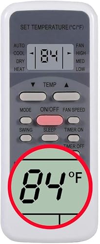 Reemplazo para aire acondicionado Uberhaus Arctic King RG51B30/CE funciona para 87795021 MPS1-08CRN1-BH9 87795040 MPS2-10CRN1-BH9 87795020 87795021