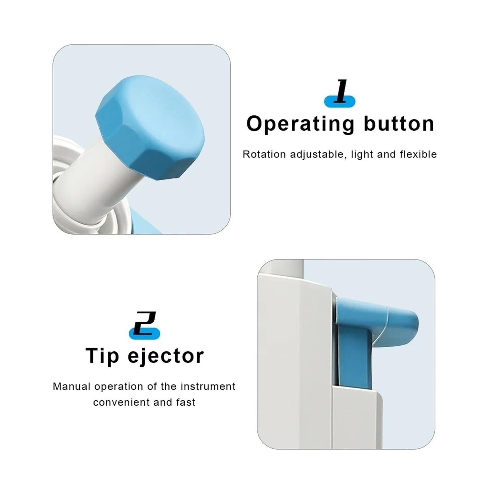 Pipeta Pistola De Pipeta Multicanal Volumen Ajustable 8 Canales Equipo Laboratorio Mecánico para laboratorio(0.5-10ul)