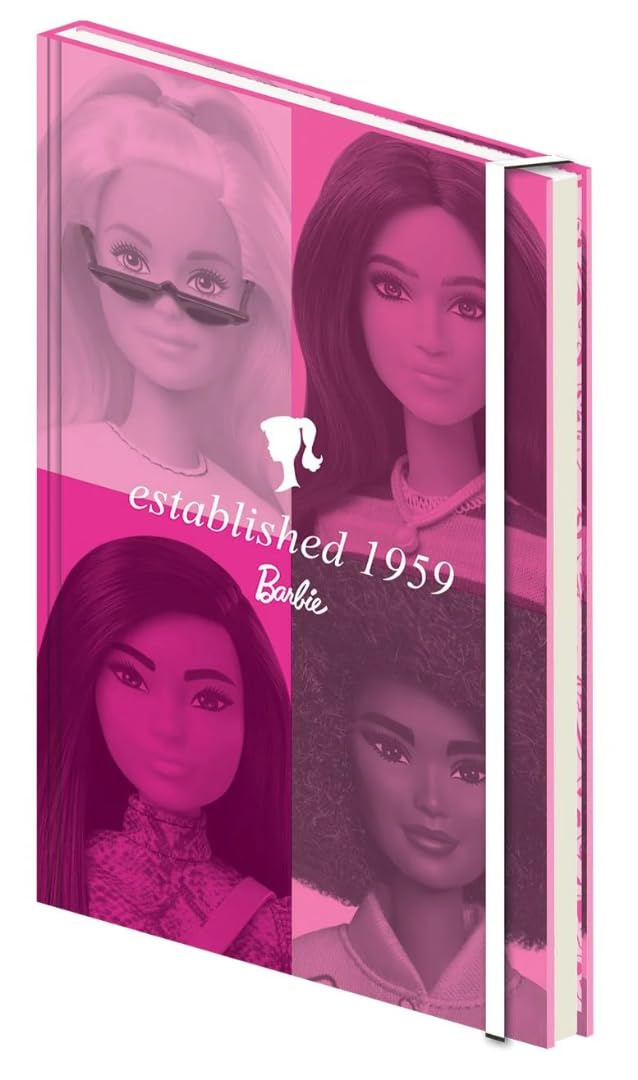 Pyramid International Barbie Notebook (Established 1959 Design) A5 Notebook and Journal - Official Merchandise
