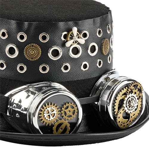 Lunettes de protection à œillets comme accessoire de fête original