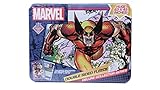 San Diego Previews Exclusive 2023 Marvel Wolverine Card PX Deluxe Fleece Blanket and Tin