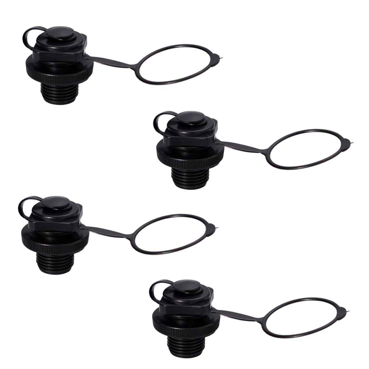 UPKOCH Ugello del Gas di Boston Valvola dell'Aria della Barca Gommone Barca Gonfiabile Adattatore Tubo Pompa di Gonfiaggio Adattatore di Gonfiaggio Inflazione Nero PVC