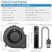 Wathai 75mm x 15mm USB Cooling Fan 5V DC Brushless Turbo Small Computer Case Blower Fan for Cooling Electronics, Hard Hat, Helmet, and DIY Projects