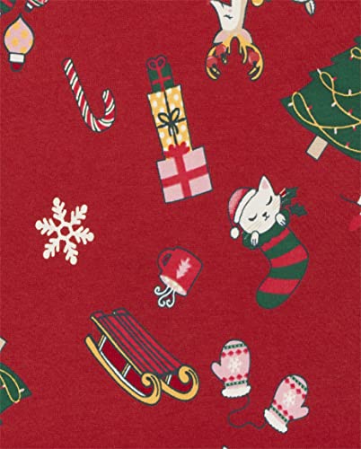 The Children's Place Baby Toddler Girls Long Sleeve Fashion Skater Dresses, Halloween/Thanksgiving/Christmas 3-Pack, 4T #TOP1