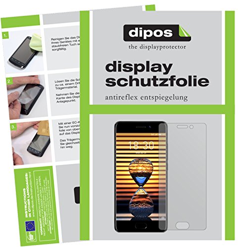 dipos I 6X Protector de Pantalla Mate Compatible con Meizu Pro 7 pelicula Protectora