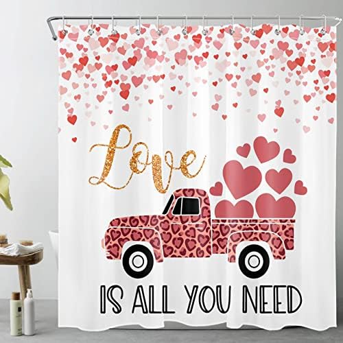 LB Tropical Fish Shower Curtain for Kids Coral Reef Marine Life Bath Curtain with Hooks Blue Sea Anti Mould Waterproof Polyester Fabric Bathroom Curtains,59x71 inches