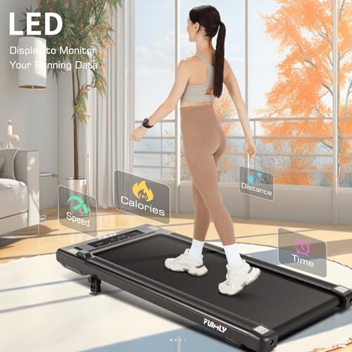Caminadora compacta eléctrica Incline Walking Pad miniatura 6