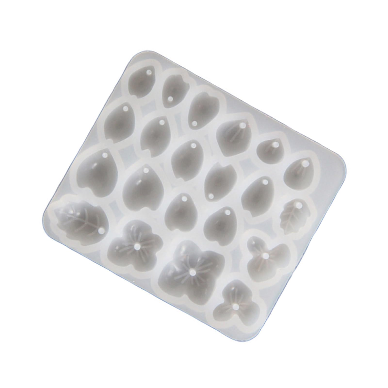 Yttkku Petal Mold Sturdy Silicone Flower For Customes Resin Pendants Bracelets Craft Projects Silicone Jewelry