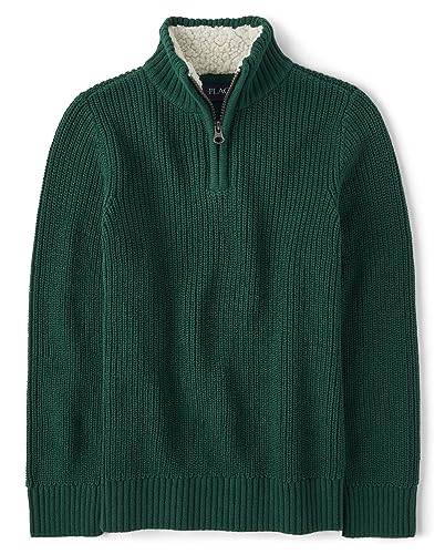 Image of The Children's Place Boys' Long Sleeve V-Neck Pullover Sweater