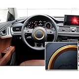 Der Satz besteht aus folgenden Neuteilen: Lenkrad Emblem Rahmen 82 mm Innen Durchmesser Gold 1 Stück Einfache Montage: Durch Aufstecken auf die originalen Regler. Bitte Durchmesser Angaben beachten. Es handelt sich um originalverpackte Neuware aus dem Zubehör.Audi Lenkrad Emblem Rahmen 82 mm Innen Durchmesser Gold.