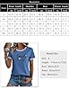 Aottori T Shirts for Women UK Summer Print Tops Ladies Short Sleeve Smile Tshirt Crew Neck Cute Daisy Flower Basic Loose Casual Tee Top Denim Blue XL #5