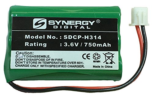 CETIS 9600 Cordless Phone Battery Ni-MH, 3.6 Volt, 750 mAh - Ultra Hi-Capacity - Replacement for CETIS BATT-9600, TELEMATRIX BATT-9600 Teledex 9600 Rechargeable Battery
