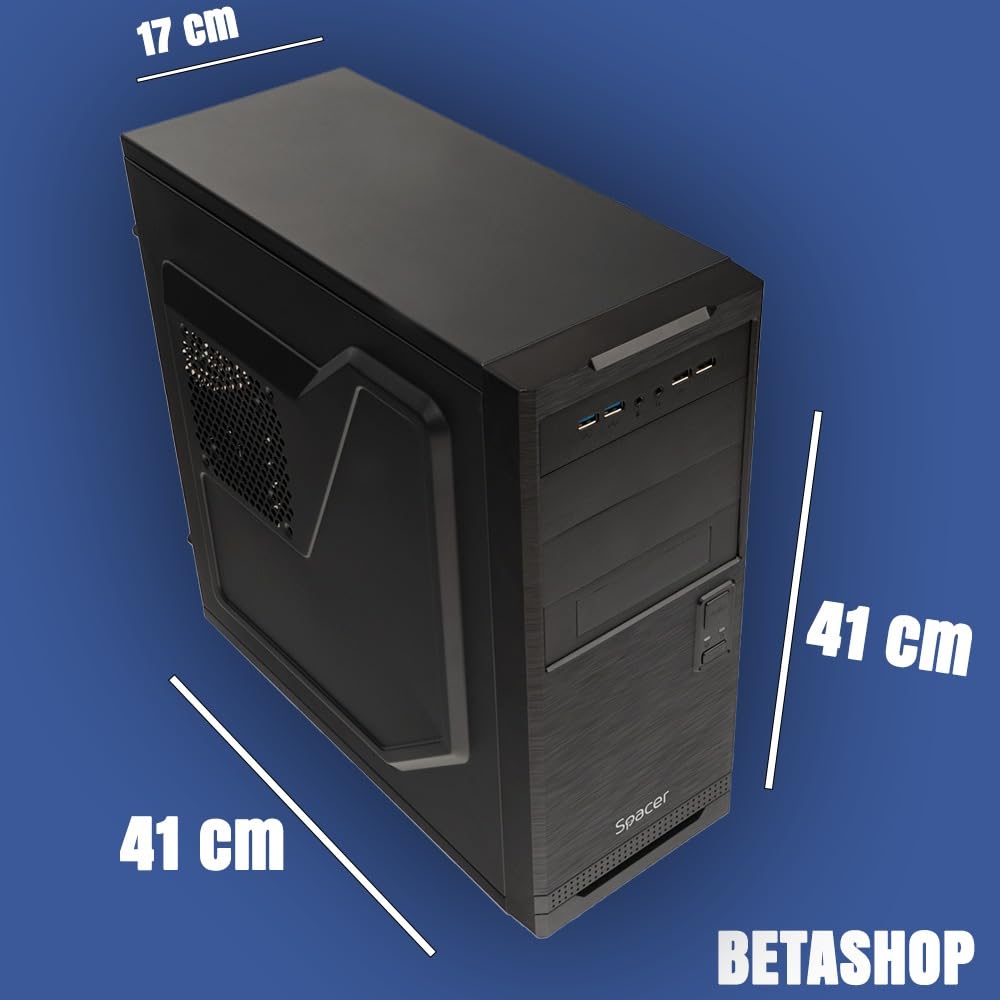 PC Fisso Desktop NUOVO pronto all'uso • Intel core i7-6th • 16GB RAM DDR4 • 512GB SSD • Windows 11 Pro • Office 365 • WiFi • DVD • USB 3.0 • Ideale per smartworking e ufficio • Garanzia 2 anni