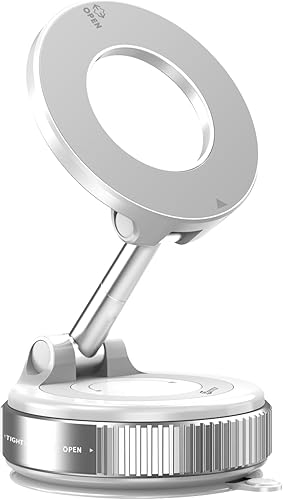 Soporte magnético para teléfono con ventosa de automóvil, soporte de teléfono con ventosa ajustable, soporte de teléfono magnético de vacío disponible en Yaxa Costa Rica