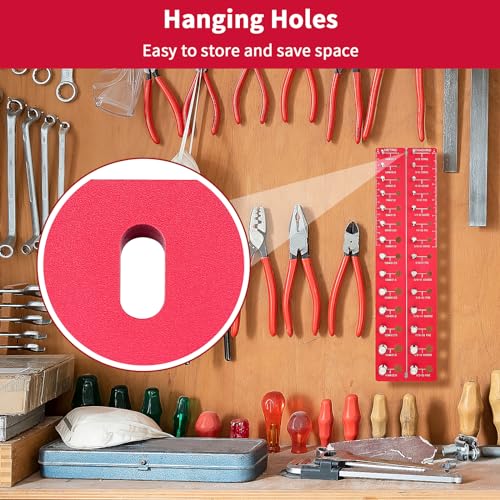 Manalete MAL697632 Thread Checker, 30 Nut And Bolt Thread Checker, Bolt Size And Thread Gauge thumb #6