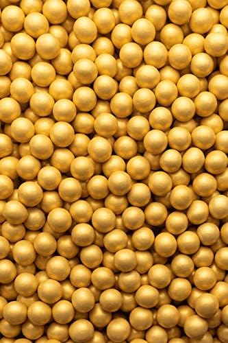SPRINKLY - Polished Chocolate Balls (Large/10mm) - Red - 30g