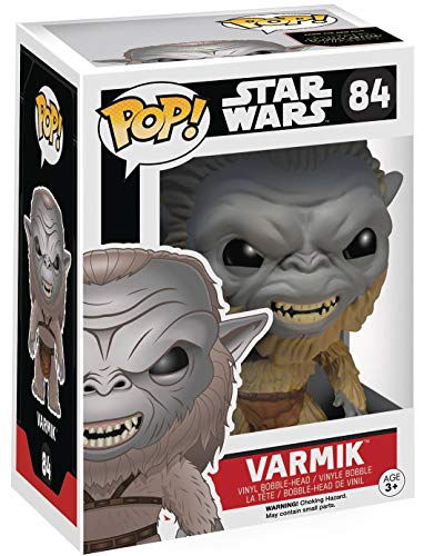 Funko Pop! Star Wars: The Force Awakens - Varmik #84 Vinyl Figure (Bundled With Pop Box Protector Case) #TOP4