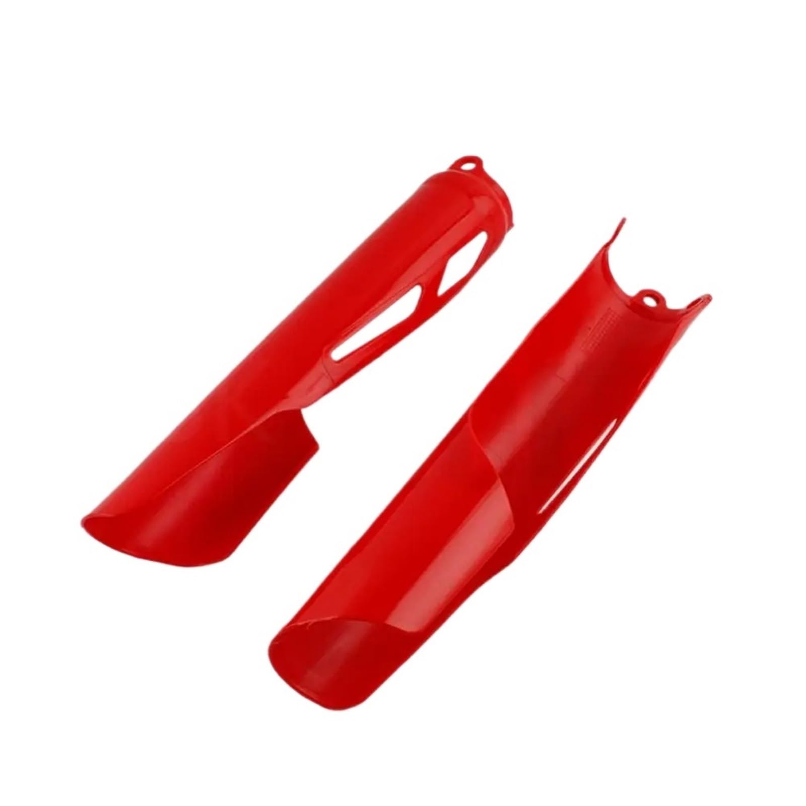 Widelce motocyklowe Osłona widelca przedniego z tworzywa ABSa w kolorze czarnym, pasująca do osłon suwaków Honda CRF250R CRF450R 2019-2022(Red)