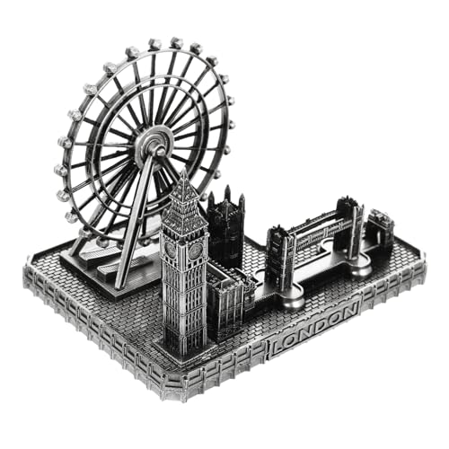 MINAOLULUS ロンドンビッグベンデスクトップ装飾品 製置物 ホームオフィス向け建築模型 インテリアアクセサリー