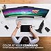 ViewSonic VP3881A 38-Inch QHD Wide 1440p IPS WQHD+ Curved Ultrawide Monitor with ColorPro 100% sRGB Rec 709, Eye Care, HDR10 Support, USB C, HDMI, USB, DisplayPort for Professional Home and Office