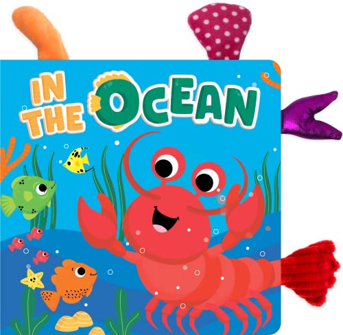 Image of Touch-A-Tail In the Ocean - Children's Sensory Touch and Feel Board Book with Attached Tails