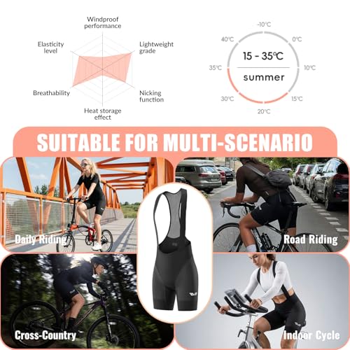Short de vélo course pour femmes ROCKBROS idéal pour l'été