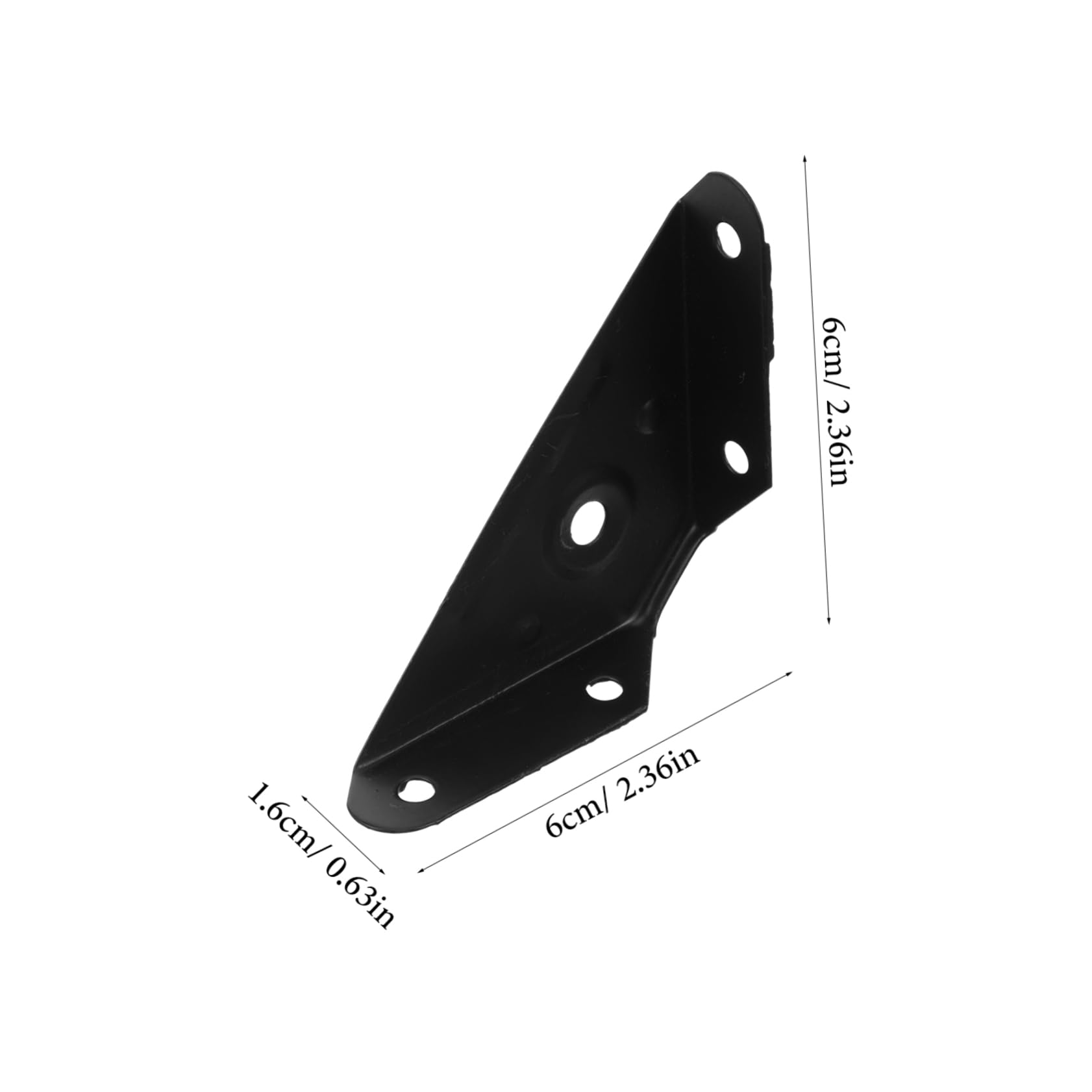 20pcs Multifunctional Angle Brackets Corner Connectors Heavy Duty Furniture Corner Connectors Cabinet Support Brackets for Reinforcement and Assembly