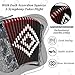 Accordion - 34-Key Diatonic, 12 Bass Buttons, F/B/E Tuning, Push-Pull Heterophonic Design, Premium Quality for Beginners & Professionals (Gray)