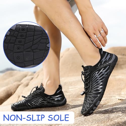 Woman Barefoot Water Sports Shoes Beach Shoes Ultra Light Totally Drainage Quick-Dry Barefoot Vacation4