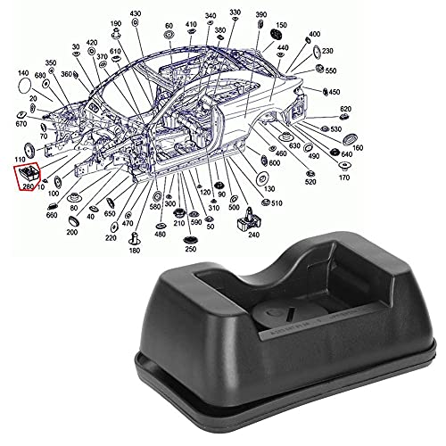 Image of Jack Pad for -Benz, Jack Point Pad Support Replacement OE: 2039970186