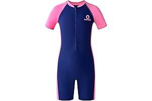 Fun-loving Rash Guard for the Little Ones: Karrack UPF 50+ Boys and Girls One-Piece Swimsuit