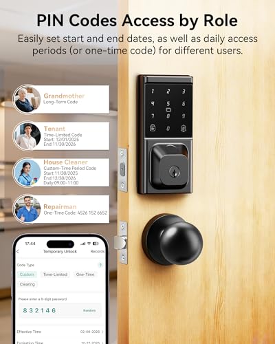 Keypad Deadbolt with Remote Access