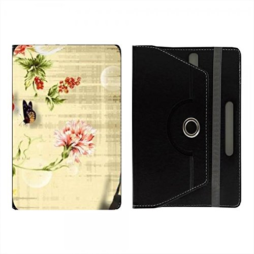 Hamee Premium Leather 360° Rotating Flip Case or Folio Case for iBall