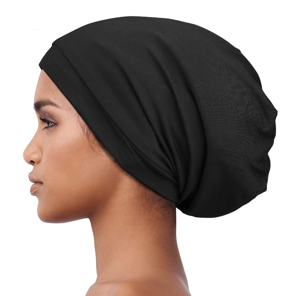 Alnorm Sleeping Cap Adjustable for Women Slouchy Hat Large - Image 2