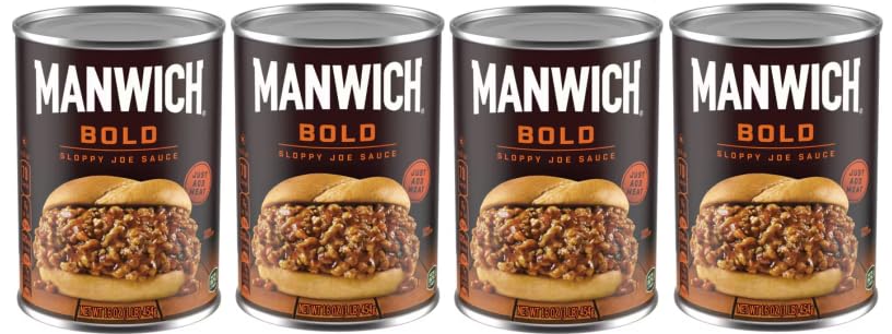 Pack Of 4 Bold Sloppy Joe Sauce, 16 oz