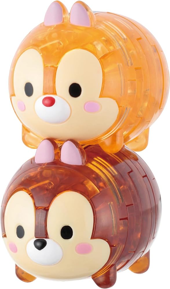 Hanayama () 44 Piece Crystal Gallery Tsum Tsumu Chip & Dale