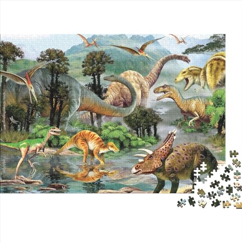 Puzzle durable pour adultes Animal World avec carton haute densité